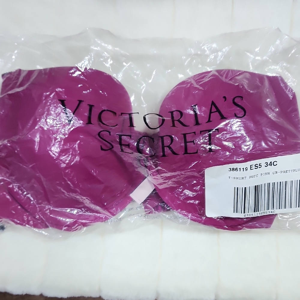 Victoria's Secret Fuchsia T-Shirt Bra